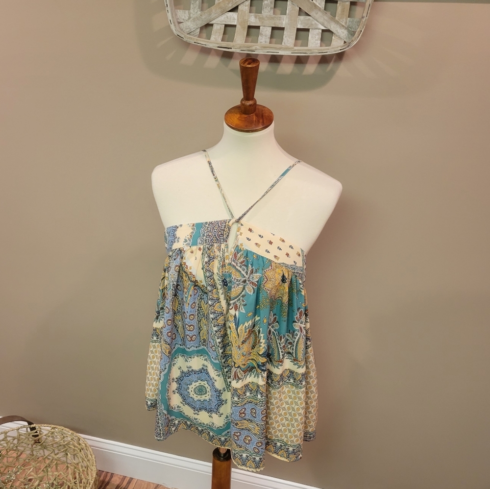 NWT ee:some Boho Spaghetti Strap Tank